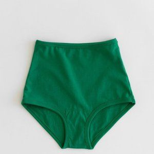 ARQ HIGH RISE UNDIES, verdant - 4x plus size